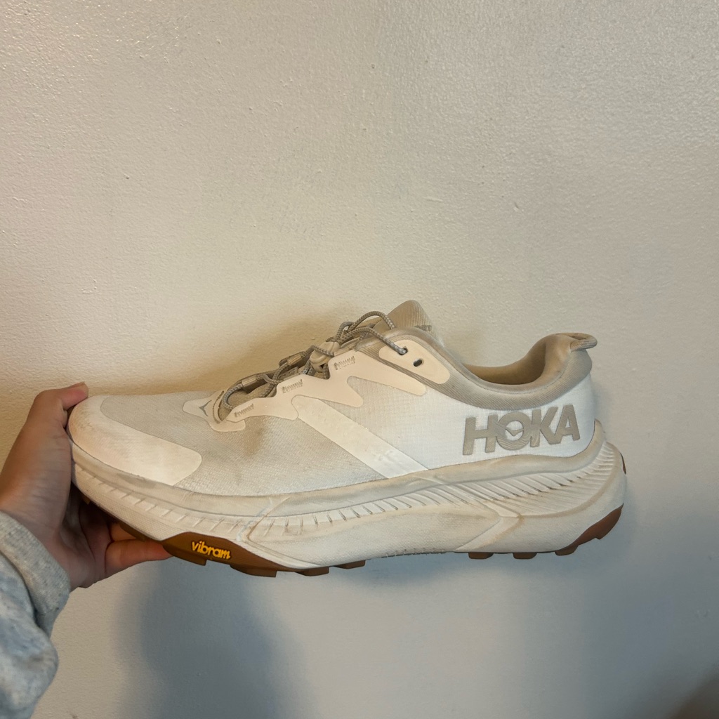 Hoka White Running Shoes
